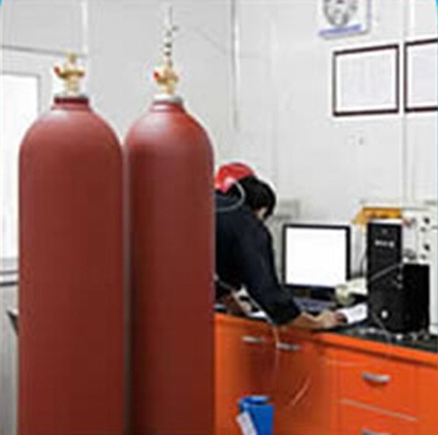 Detection and Refilling of Fire Gas Cylinders