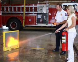 Digital Fire Extinguisher Training System